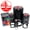 Black, variant on Golden Gate Bridge San Franciso California Landmark Destination Circle Self-Inking Rubber Stamp for Stamping Ink Stamper Crafting Planners - 1/2 Inch Mini - Black Ink