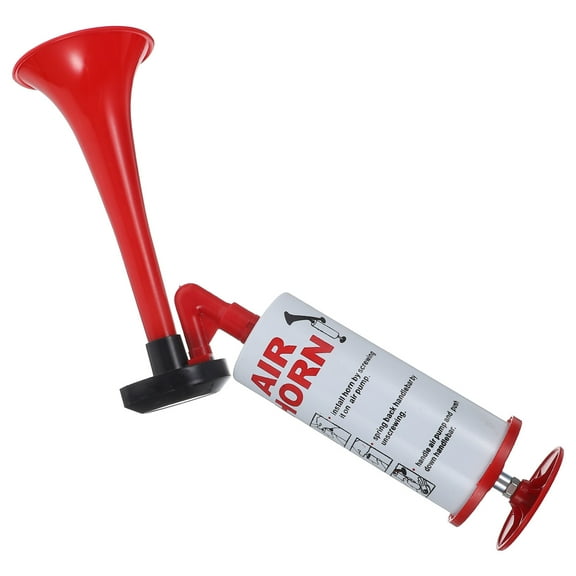 HEANUJJ Heanujj Red Hand Air Horn for Games and Celebrations ABS Material Portable Pump