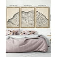thumbnail image 3 of SHENIFY Farmhouse Set Gray Wood Tree Ring Nature Wall Art 16x24in3pcs Natural Framed Vintage Rustic Modern Art Decor for Living Room Bedroom, 3 of 5