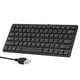 thumbnail image 1 of Mini teclado K-1000 Mini teclado de 78 teclas Teclado con cable alimentado por USB yeacher Teclado, 1 of 8