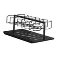 thumbnail image 1 of Estante para botellas de agua, organizador de vasos, ligero y desmontable, para guardar hervidores. Negro, 1 of 7