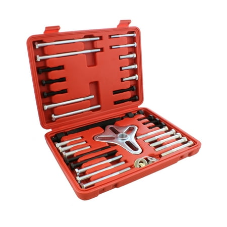 Pontiac Grand Am Harmonic Balancer - ABN Harmonic Balancer Puller Tool 46pc Flywheel Crankshaft Pulley Steering Wheel