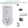 2017 New 2 Pcs/Pack Remote Control With 3 Pcs Smart Wireless Power Outlets Light Switch Socket 10A 433.92MHz Home Energy Saver