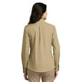 thumbnail image 2 of Port Authority Women's Long Sleeve Carefree Poplin Shirt. LW100, 2 of 4