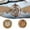 Brown, variant on Metal Spiral Flower Wind Vane Outdoor Garden Art Weathervane Hanging For Yard Patio Farmhouse