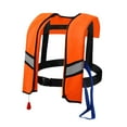 thumbnail image 4 of Vsenkes Snorkel Vest Automatic Inflatable Safe Vest for Snorkeling Boating Outdoor Orange, 4 of 9