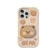 thumbnail image 3 of Encantadora funda de silicona con soporte oculto de oso 3D para iPhone, 11, 12, 13, 14, 15 Pro Max, XS, XR, X, 7, 8 Plus, 3 of 5