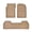 Beige, variant on Motor Trend Flextough Advanced Performance Front Floor Mats, Waterproof, Black 3 Piece