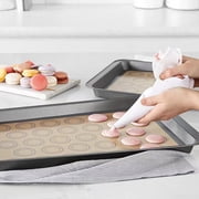 Small Silicone Baking Mats Quarter Sheet Baking Mats Non Stick Silicone Liners, BPA Free, Professional Grade Silicon Baking Sheet for Cookies, Macarons Bread & Pastry, Toaster Pad Set of 4 Pack…