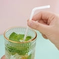 thumbnail image 3 of Fmxomd 100 Pcs Clear Flexible Plastic Straws, BPA-Free Disposable Bendy Straws, 8.3" Long and 0.23'' Diameter, 3 of 9