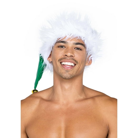 Adult Green Liquid Elf Hat