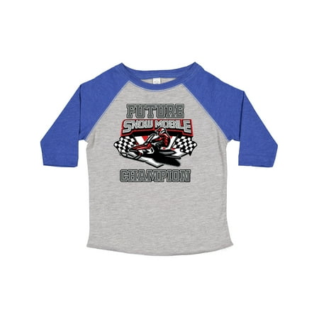 

Inktastic Future Snowmobile Champion Gift Toddler Boy or Toddler Girl T-Shirt