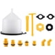 thumbnail image 3 of 15PCS/Set Car Radiator Coolant Filling Funnel Kit Spill Proof Cooling System Tool Filling Funnel Spo, 3 of 5