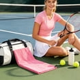 thumbnail image 6 of HOZVOMI Portable Sweat-Absorbent Fitness Towel with Irregular Texture Lightweight Microfiber Design Perfect for Gym Yoga Running Outdoor Sports, 6 of 6