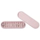 thumbnail image 1 of Caja de anillos de terciopelo Uxcell, estuche de joyería de viaje organizador de anillos con 11 ranuras para propuesta de regalo de Navidad para mujeres, Rosa, 1 of 7