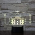 thumbnail image 2 of YSITIAN Led Taj Mahal, India 3D Night Light,Kids Night Lights 16-Color Dimmable with Remote Smart Touch,Christmas and Birthday Gifts for Boys and Kids, F1116-559, 2 of 7