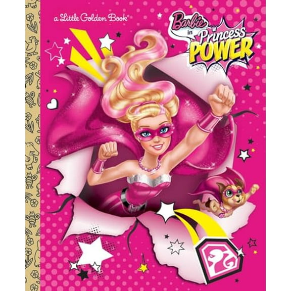 Pre-Owned Barbie in Princess Power Little Golden Book (Barbie in Princess Power) (Hardcover) 0553507419 9780553507416