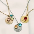 thumbnail image 2 of Gigi Necklace Personalized With Grandkids Birth Month Birthstones - Gigi Gifts for Grandma from Grandkids - Custom Grandma Jewelry with Custom Birth Stone Charms Handmade Jewelry - Mother's Day Gifts, 2 of 6
