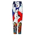 thumbnail image 2 of Ghostbusters Stay Puft Pajama Bottoms for Women Novelty Lounge Daily Cozy Soft Sleep Pajamas Pants Long Sleepwear, 2 of 7