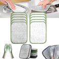 thumbnail image 1 of Double-Side Scratch-Free Wire Dishcloth, Multipurpose No Scratch Dishwasher Rags, Steel Wool Cleaning Cloths, Quick Reusable Weave Scrubber for Kitchen (30PCS), 1 of 8