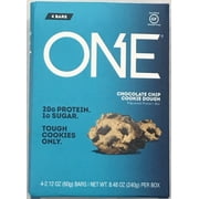 ONE Chocolate Chip Cookie Dough Protein Bar, 2.12 Oz., 4 Count
