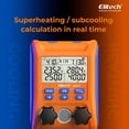 thumbnail image 4 of Colector digital Elitech LMG-10Plus HVAC con pinzas de temperatura R410A, 4 of 8