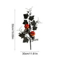 thumbnail image 4 of shyuyusa Halloween Black Maple Leaf Branches - Artificial Dead Flower Cuttings For Gothic Home Festival Decor, 4 of 6