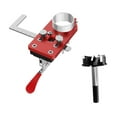 thumbnail image 3 of de guía de perforación de 35 mm, herramientas de trabajo de madera de taladro de bisagra precisa, plantilla de bisagra oculta para el gabinete, 3 of 8