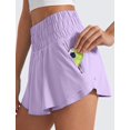 thumbnail image 5 of Shorts CRZ YOGA Falda con Volantes Lila Cintura Alta Talle Chico, 5 of 5