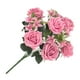 thumbnail image 4 of Rosas rizadas artificiales Jumpingount decoración para boda hogar habitación rosa 9 Ramo HA8196-02B, 4 of 6