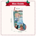 thumbnail image 3 of Fuzoiu Coastal Cat By The Window Print 18 inches Christmas Stockings, Personalized Christmas Stockings,for Family Decorations Hanging Ornament for Xmas Holiday Party, 3 of 7