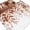 Burnt Orange, variant on Round Area Rug 5 Ft, Green Leaves Washable Non-Slip Circle Carpet for Living Room/Bedroom, Summer Botanical Low-Profile Runner Mats Collection Rugs for Indoor