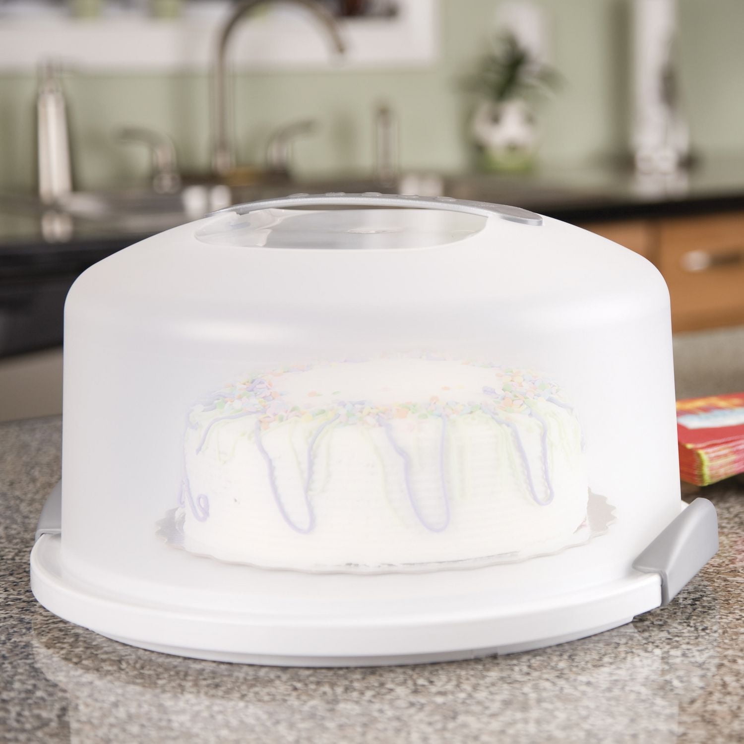 Sterilite White Cake Server