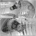 thumbnail image 6 of DNA Motoring For 97-05 Chevy Venture Montana Chrome Amber Corner Headlight Lamps Pair, 6 of 7