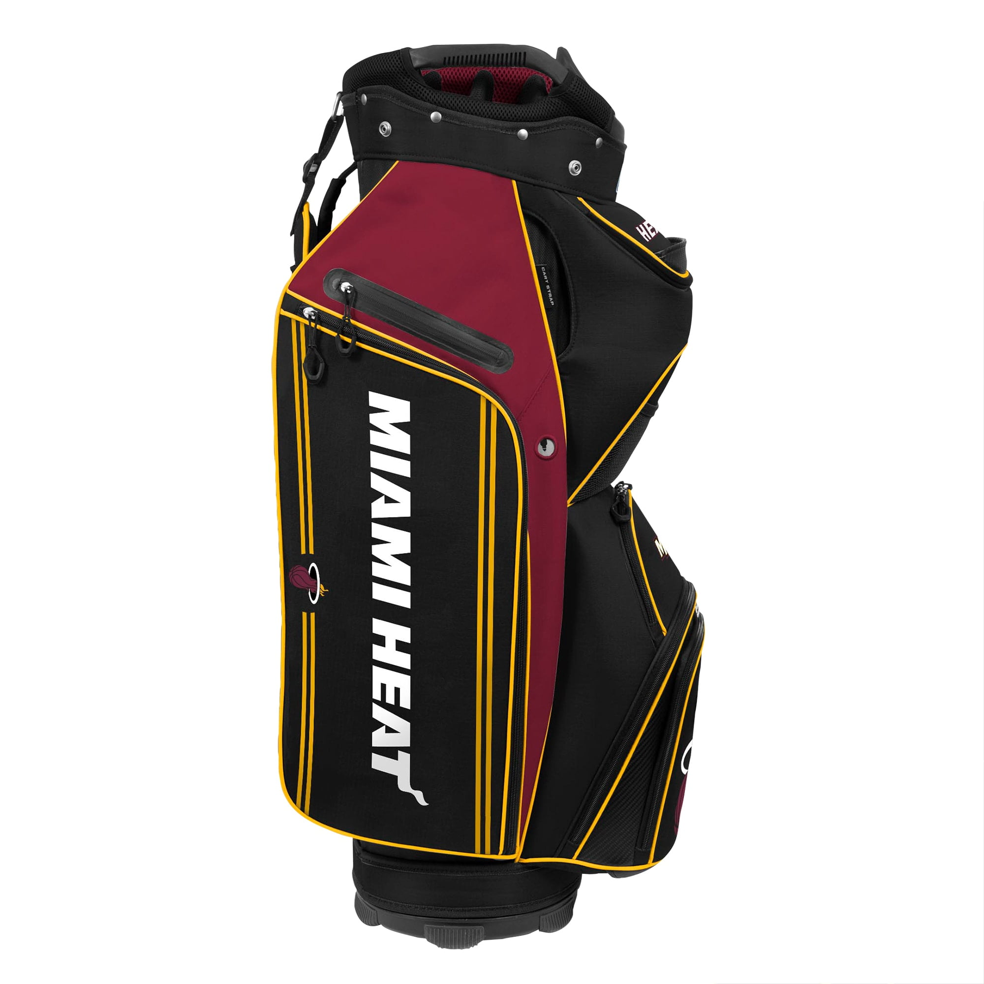 WinCraft Miami Heat The Bucket III Cooler Cart Golf Bag