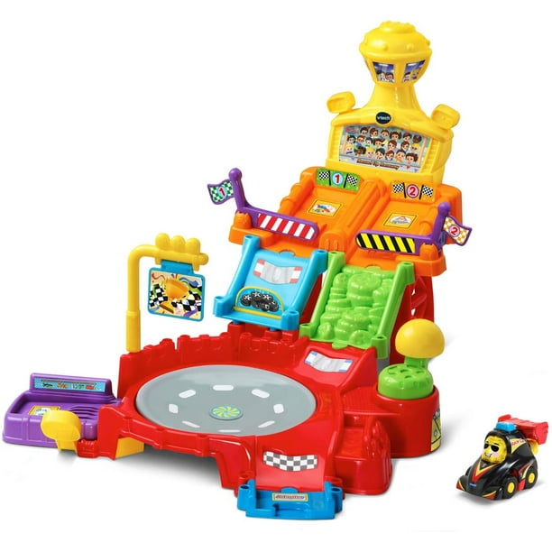 VTech Go! Go! Smart Wheels Revved Up Raceway Includes Three SmartPoint