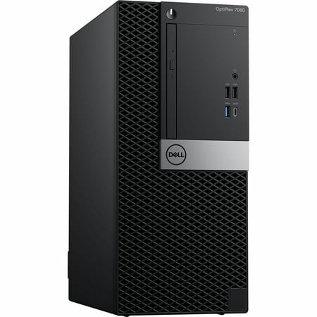 Refurbished Dell Optiplex 7060 Mini Tower Mini Tower Desktop, Intel Core 8th Gen i5-8600, 8GB RAM, 256GB SSD, Win 10