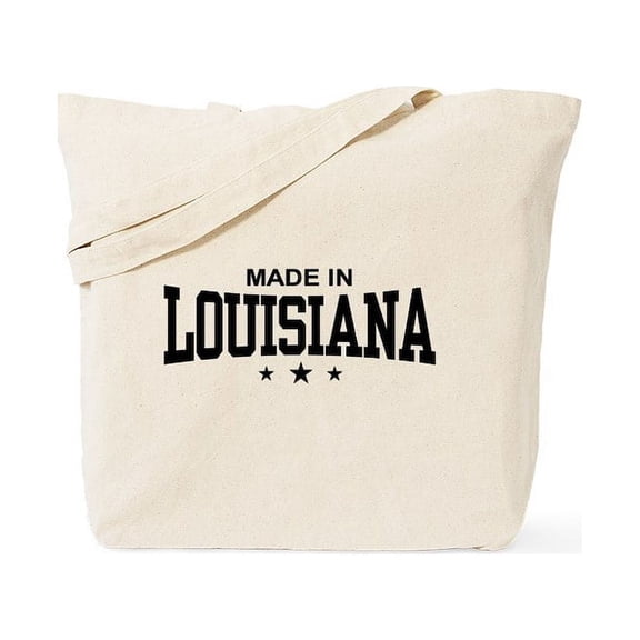 CafePress - Made In Louisiana Tote Bag - Unisex Canvas Tote Bag, Beige, 1-Piece