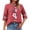 Red, variant on Embroidered 3/4 Sleeve Boho Tops Cotton Boho Tops Chinese Frog Button Tees Peasant Blouse Gauze Shirts Summer Blouses For Women Flowy Tops For Women Beach Vacation Tshirts Womens Summer Tops Navy L