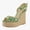 Green Multi, variant on Kamindi Women's Sandals Natural Raffia Size 5 M