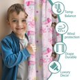 thumbnail image 3 of Blackout Kids Curtains,Princess Castle Pattern Childrens Insulated Curtains Set Of 2,Bedroom Essentials,Toddler Room Decor 52"x63", 3 of 5