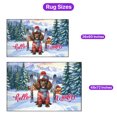 thumbnail image 5 of Hello Welcome Winter The Ski Boykin Spaniel Snowy Day Indoor Rug Dog Lover Carpet Living Bed Room Sofa Home Decor - 13013, 5 of 5