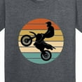 thumbnail image 4 of Inktastic Dirt Biking Motocross Retro Youth T-Shirt, 4 of 5