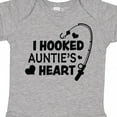 thumbnail image 4 of Inktastic I Hooked Auntie's Heart with Fishing Rod Boys or Girls Baby Bodysuit, 4 of 5