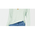 thumbnail image 3 of Style & Co Boat Neck Dolman Sleeve Sweater Mint Fizz XL, 3 of 3