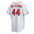 thumbnail image 3 of Camiseta de béisbol de los Cincinnati Reds para hombre DELACRUZ 44# STEER 7# INDIA 6# Réplica para adultos Nombre del jugador Camiseta deportiva XL, 3 of 3