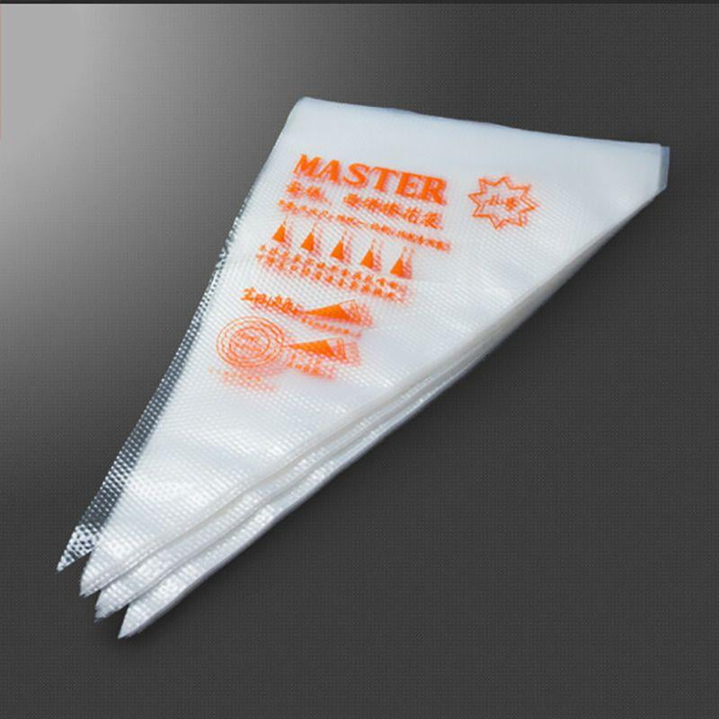 100pcs/set Disposable Pastry Bag Icing Piping Bag Cake Cupcake