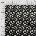 thumbnail image 1 of oneOone Silk Tabby Fabric Insect|Balloon & Clouds Nature Print Fabric BTY 42 Inch Wide, 1 of 1