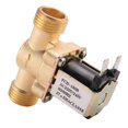 thumbnail image 3 of 5pcs 1/2 Inch Ac 220V Normally Closed Brass Electric Solenoid Magnetic Valve, 3 of 5