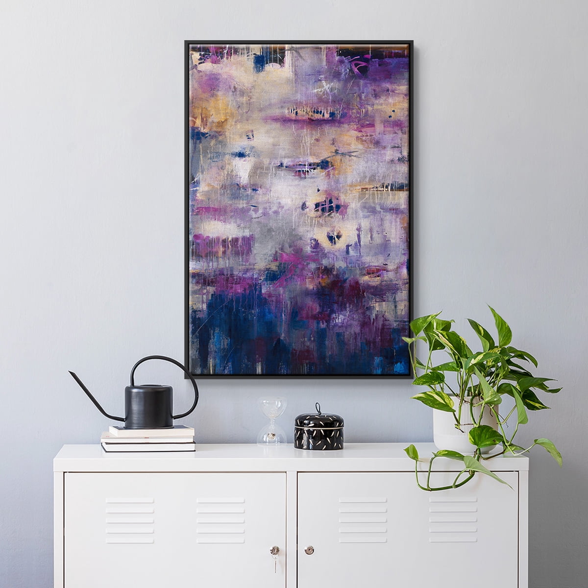 Culture Clash Framed Premium Gallery Wrapped Canvas - Ready to Hang